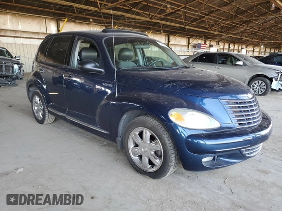 2004 Chrysler PT Cruiser Limited with VIN 3C8FY68B14T214434, listed as a Copart auction lot 52401485 with 113,668 mi miles and Salvage Title. Bid and sale history available at carsss.com. Image 4.