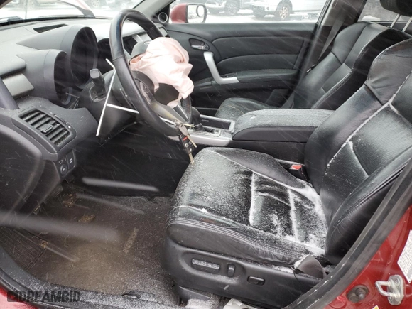 2008 Acura RDX Tech Pkg with VIN 5J8TB18558A019129, listed as a Copart auction lot 44847105 with 144,959 mi miles and Salvage Title. Bid and sale history available at carsss.com. Image 7.
