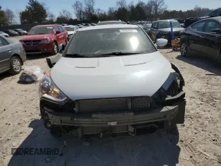 2015 Hyundai Veloster Turbo with VIN KMHTC6AE9FU222633, listed as a Copart auction lot 47554255 with 83,296 mi miles and Salvage title. Bid and sale history available at DreamBid. Image 5.