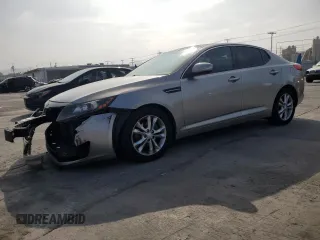 2013 Kia Optima EX with VIN 5XXGN4A78DG181677, listed as a Copart auction lot 61037675 with 125,600 mi miles and Salvage title. Bid and sale history available at DreamBid. Image 1.