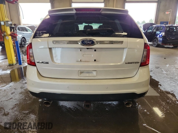 2011 Ford Edge Limited with VIN 2FMDK3KC5BBB36738, listed as a Copart auction lot 63859325 with 190,502 mi miles and Salvage title. Bid and sale history available at DreamBid. Image 6.