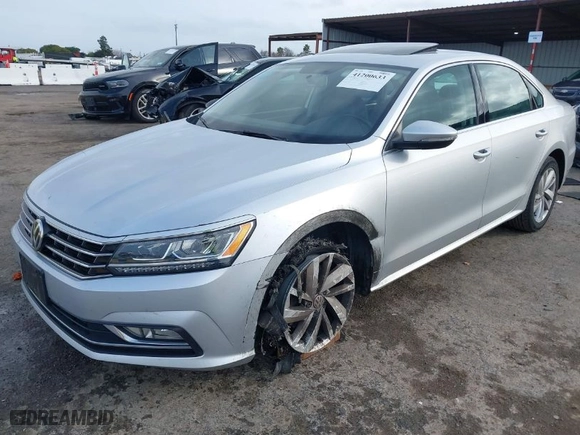 2018 Volkswagen Passat 2.0T SE with VIN 1VWBA7A32JC044389, listed as a IAAI auction lot 41200633 with 93,046 mi miles. Bid and sale history available at carsss.com. Image 2.