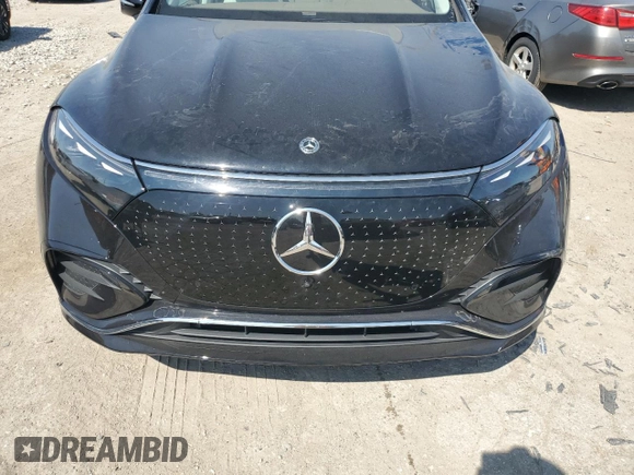 2023 Mercedes-Benz EQS with VIN 4JGDM4EB5PA026164, listed as a Copart auction lot 70191564 with 7,781 mi miles and Salvage Title. Bid and sale history available at carsss.com. Image 12.