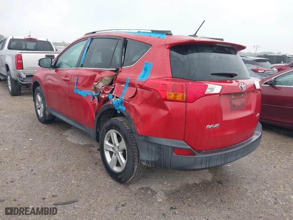 2013 Toyota RAV4 XLE with VIN 2T3WFREV4DW057871, listed as a IAAI auction lot 41953231 with 159,335 mi miles. Bid and sale history available at carsss.com. Image 3.