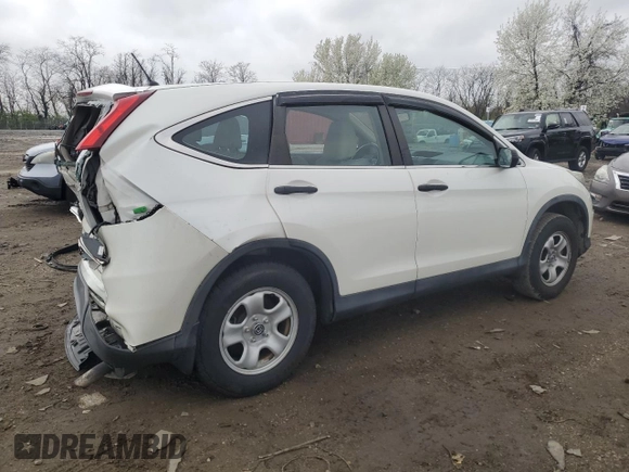2016 Honda CR-V LX with VIN 5J6RM4H38GL108273, listed as a Copart auction lot 51825695 with 138,379 mi miles and Salvage Title. Bid and sale history available at carsss.com. Image 3.