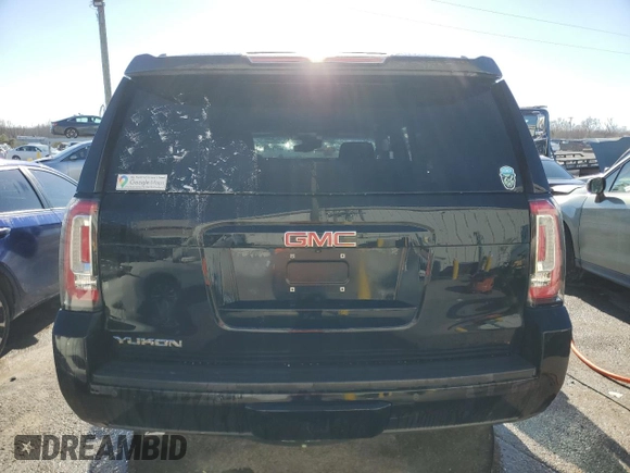 2017 GMC Yukon SLT with VIN 1GKS1BKC3HR174293, listed as a Copart auction lot 86320344 with 147,873 mi miles and Salvage Title. Bid and sale history available at carsss.com. Image 6.