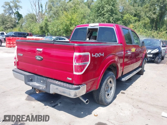 2010 Ford F-150 XL with VIN 1FTFW1EV6AKA65315, listed as a IAAI auction lot 40205081 with 222,866 mi miles. Bid and sale history available at carsss.com. Image 4.