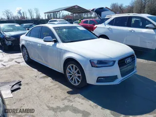 2016 Audi A4 Premium with VIN WAUBFAFL1GN003708, listed as a IAAI auction lot 41901874 with 122,325 mi miles. Bid and sale history available at carsss.com. Image 1.