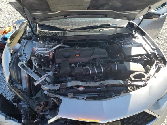 2021 Acura TLX w/Technology Package with VIN 19UUB6F40MA002728, listed as a Copart auction lot 48568745 with 60,825 mi miles and Salvage Title. Bid and sale history available at carsss.com. Image 11.