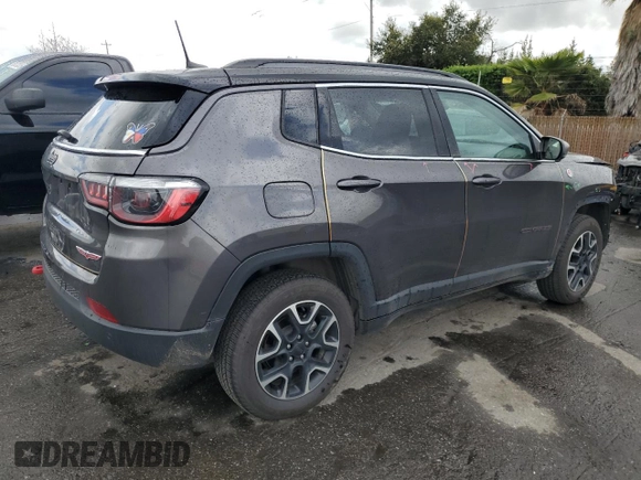2021 Jeep Compass Trailhawk с VIN 3C4NJDDB7MT600738, выставлен на аукционе Copart как лот 50995715 с пробегом 72 157 миль миль и Списание • Salvage title. История ставок и продаж доступна на DreamBid. Изображение 3.