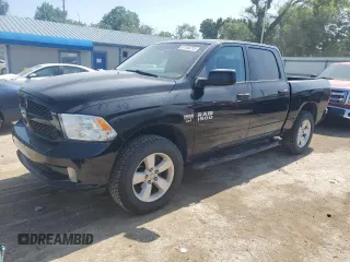 2013 Ram 1500 Express with VIN 1C6RR7KT6DS514630, listed as a Copart auction lot 61105215 with 141,088 mi miles and Salvage title. Bid and sale history available at DreamBid. Image 1.