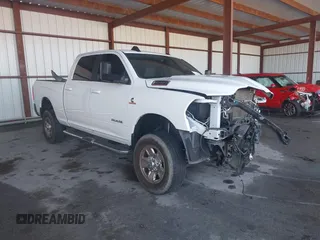 2021 Ram 2500 Big Horn with VIN 3C6UR5DL0MG653459, listed as a IAAI auction lot 41903211 with 68,902 mi miles. Bid and sale history available at carsss.com. Image 1.
