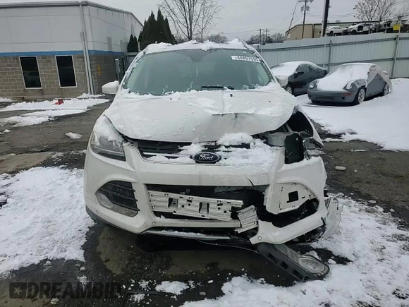 2016 Ford Escape Titanium with VIN 1FMCU9J90GUC70945, listed as a Copart auction lot 44897595 with 119,875 mi miles and Salvage Title. Bid and sale history available at DreamBid. Image 12.