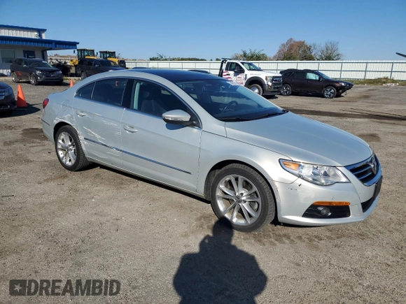 2009 Volkswagen CC Luxury with VIN WVWHL73C79E527445, listed as a Copart auction lot 75467024 with 70,569 mi miles and Non Repairable. Bid and sale history available at DreamBid. Image 4.