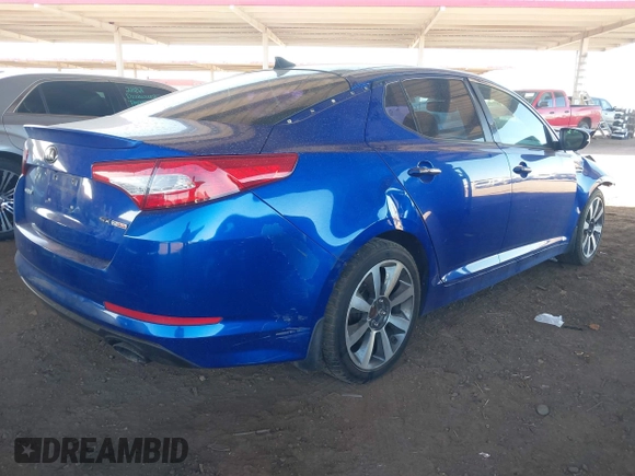 2013 Kia Optima SX with VIN 5XXGR4A64DG183857, listed as a IAAI auction lot 42279085 with 231,174 mi miles and . Bid and sale history available at DreamBid. Image 4.