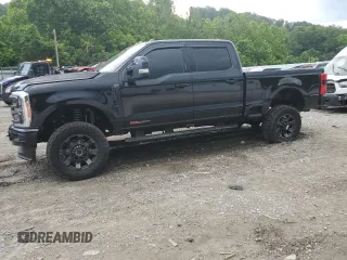 2023 Ford F-250 XL with VIN 1FT8W2BM2PED05915, listed as a Copart auction lot 60057915 with 49,594 mi miles and Salvage title. Bid and sale history available at DreamBid. Image 1.