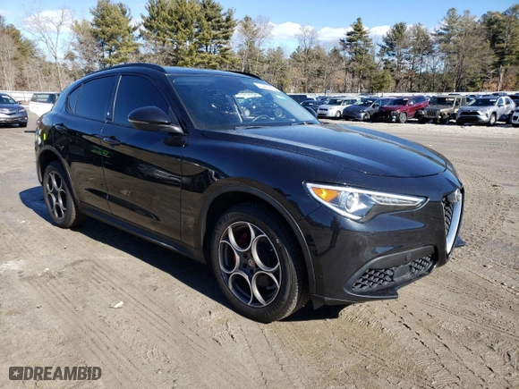 2018 Alfa Romeo Stelvio Sport with VIN ZASFAKPN4J7B87148, listed as a Copart auction lot 47447985 with 79,898 mi miles and Clean Title. Bid and sale history available at carsss.com. Image 4.