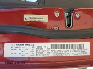 2014 Jeep Patriot Limited with VIN 1C4NJPCB6ED645325, listed as a Copart auction lot 59924305 with 69,705 mi miles and Salvage title. Bid and sale history available at DreamBid. Image 13.