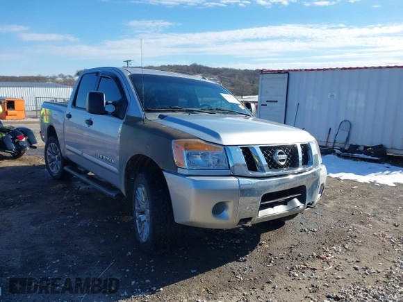 2011 Nissan Titan Pro-4X with VIN 1N6BA0EC8BN304544, listed as a IAAI auction lot 41329674 with 235,319 mi miles and . Bid and sale history available at DreamBid. Image 1.