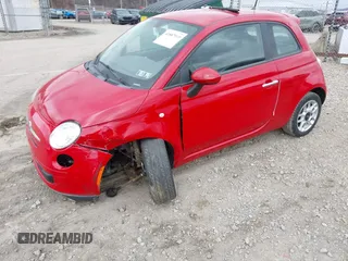 2013 FIAT 500 Pop with VIN 3C3CFFAR0DT608447, listed as a IAAI auction lot 41887919 with 72,691 mi miles. Bid and sale history available at carsss.com. Image 2.
