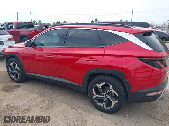 2022 Hyundai Tucson Limited with VIN 5NMJE3AE9NH117679, listed as a IAAI auction lot 41678683 with 35,743 mi miles. Bid and sale history available at carsss.com. Image 14.