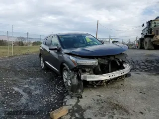 2020 Acura RDX with VIN 5J8TC2H30LL023541, listed as a Copart auction lot 85395644 with 52,710 mi miles and Salvage Title. Bid and sale history available at carsss.com. Image 12.