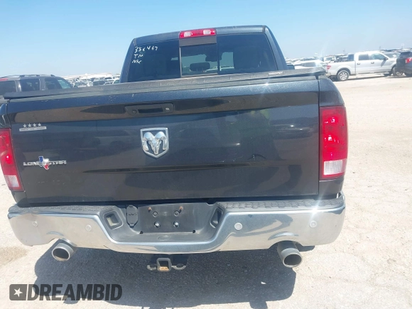 2016 Ram 1500 Lone Star with VIN 3C6RR6LT2GG356467, listed as a IAAI auction lot 41791805 with 128,548 mi miles. Bid and sale history available at carsss.com. Image 16.