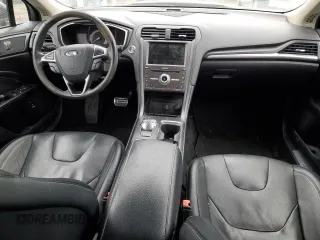 2018 Ford Fusion Hybrid Titanium with VIN 3FA6P0RU4JR206232, listed as a Copart auction lot 43419565 with 92,565 mi miles and Salvage Title. Bid and sale history available at carsss.com. Image 8.