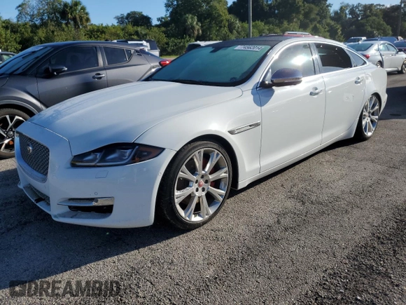 2016 Jaguar XJ Portfolio with VIN SAJWA2G77G8V92872, listed as a Copart auction lot 74562014 with Not Provided miles and Non Repairable. Bid and sale history available at DreamBid. Image 1.