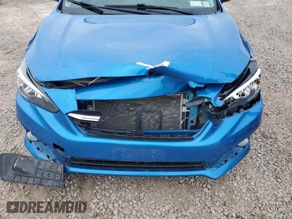 2022 Subaru Impreza Premium with VIN 4S3GTAV60N3711910, listed as a Copart auction lot 60787035 with 58,828 mi miles and Salvage title. Bid and sale history available at DreamBid. Image 11.