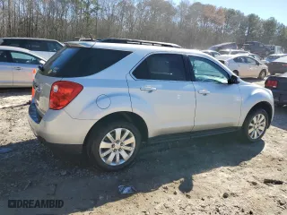 2011 Chevrolet Equinox LT w/2LT with VIN 2GNALPEC3B1210629, listed as a Copart auction lot 46785135 with 125,929 mi miles and Salvage Title. Bid and sale history available at carsss.com. Image 3.