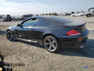 2008 BMW 6 Series M6 with VIN WBSEH93508CY24576, listed as a Copart auction lot 42558625 with 55,810 mi miles and Salvage Title. Bid and sale history available at carsss.com. Image 2.