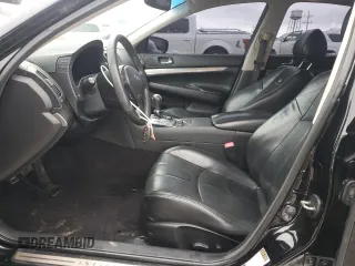 2012 Infiniti G25 x with VIN JN1DV6AR0CM860807, listed as a Copart auction lot 85808954 with 126,531 mi miles and Salvage Title. Bid and sale history available at DreamBid. Image 7.