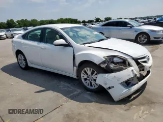 2009 Mazda 6 i Touring with VIN 1YVHP82A695M19368, listed as a Copart auction lot 59011025 with 208,487 mi miles and Salvage title. Bid and sale history available at DreamBid. Image 4.