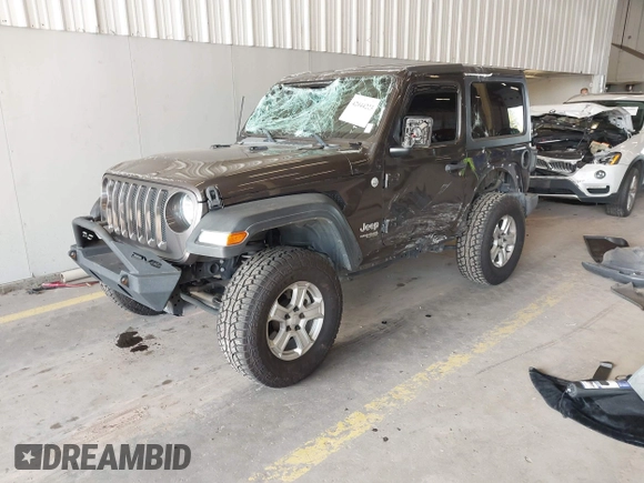 2020 Jeep Wrangler Willys z VIN 1C4GJXAG4LW237057, wystawiony jako IAAI lot #42044223 z przebiegiem 54 802 mil mil oraz . Historia ofert i sprzedaży dostępna na DreamBid. Obrazek 18.
