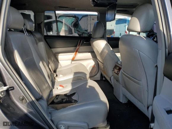 2013 Toyota Highlander Limited with VIN 5TDYK3EH1DS124813, listed as a Copart auction lot 50069895 with 0 mi miles and Salvage Title. Bid and sale history available at carsss.com. Image 11.