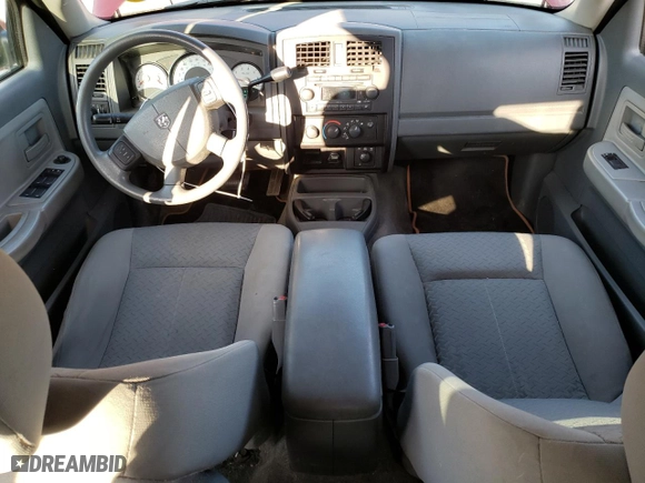 2007 Dodge Dakota ST with VIN 1D7HW28K67S263424, listed as a Copart auction lot 48543235 with 152,254 mi miles and Clean Title. Bid and sale history available at carsss.com. Image 8.