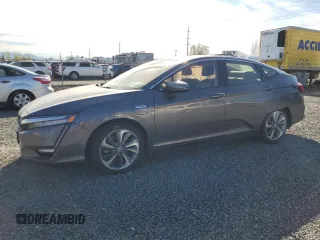 2018 Honda Clarity with VIN JHMZC5F17JC005285, listed as a Copart auction lot 50688495 with 56,521 mi miles and Salvage Title. Bid and sale history available at DreamBid. Image 1.