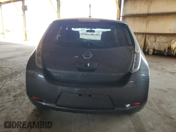2013 Nissan LEAF S with VIN 1N4AZ0CP5DC420625, listed as a Copart auction lot 53543295 with 105,201 mi miles and Clean Title. Bid and sale history available at carsss.com. Image 6.