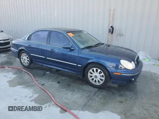 2005 Hyundai Sonata GLS with VIN KMHWF35H65A122447, listed as a Copart auction lot 46648555 with 121,394 mi miles and Salvage Title. Bid and sale history available at carsss.com. Image 4.