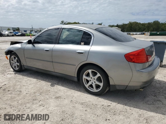 2004 Infiniti G35 w/Leather with VIN JNKCV51F94M717606, listed as a Copart auction lot 74712714 with 197,420 mi miles and Salvage Title. Bid and sale history available at DreamBid. Image 2.