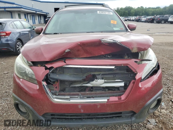 2016 Subaru Outback Premium with VIN 4S4BSACC2G3357876, listed as a Copart auction lot 63856135 with 185,132 mi miles and Clean title. Bid and sale history available at DreamBid. Image 5.