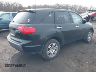 2009 Acura MDX Tech/Entertainment Pkg with VIN 2HNYD28429H520665, listed as a IAAI auction lot 41465563 with 127,666 mi miles. Bid and sale history available at carsss.com. Image 4.