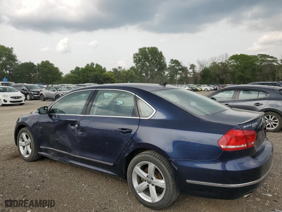 2015 Volkswagen Passat 2.0L TDI SEL Premium with VIN 1VWCV7A30FC033410, listed as a Copart auction lot 63757154 with 158,303 mi miles and Salvage Title. Bid and sale history available at carsss.com. Image 2.