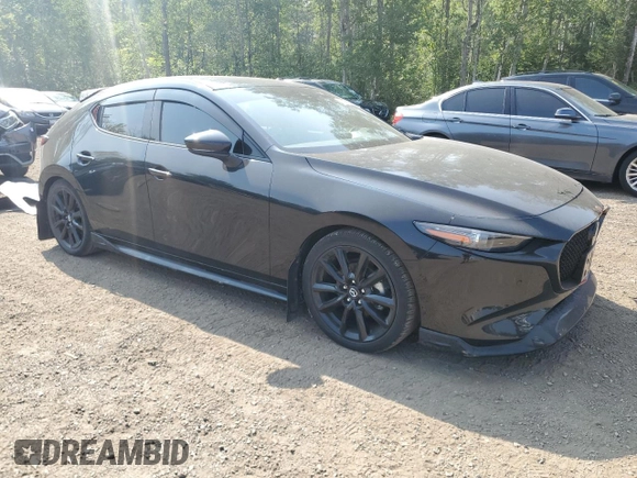2022 Mazda 3 Premium with VIN JM1BPAML0N1517945, listed as a Copart auction lot 63263285 with 48,889 mi miles and Clean title. Bid and sale history available at DreamBid. Image 4.