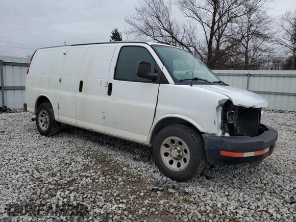 2011 Chevrolet Express Cargo with VIN 1GCSGAFX4B1169708, listed as a Copart auction lot 85508664 with 188,934 mi miles and Salvage title. Bid and sale history available at DreamBid. Image 4.