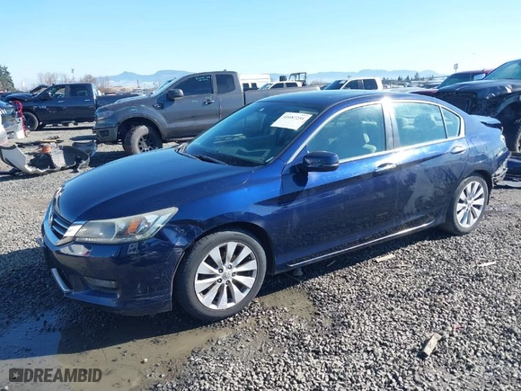 2015 Honda Accord Sedan EX-L with VIN 1HGCR2F83FA105888, listed as a IAAI auction lot 41687251 with 214,461 mi miles. Bid and sale history available at carsss.com. Image 2.