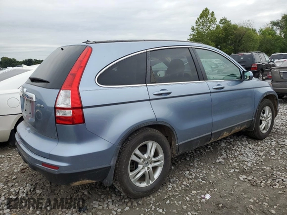 2010 Honda CR-V EX-L z VIN 5J6RE4H74AL059337, wystawiony jako Copart lot #65797944 z przebiegiem 108 810 mil mil oraz Szkoda całkowita • Salvage title. Historia ofert i sprzedaży dostępna na DreamBid. Obrazek 3.