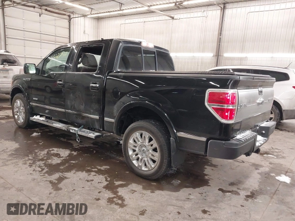 2011 Ford F-150 XLT with VIN 1FTFW1ET1BFD35317, listed as a IAAI auction lot 41322730 with 188,432 mi miles. Bid and sale history available at carsss.com. Image 3.