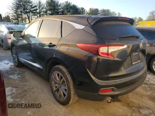 2020 Acura RDX w/Technology Pkg with VIN 5J8TC2H52LL002935, listed as a Copart auction lot 42392165 with 0 mi miles and Salvage Title. Bid and sale history available at carsss.com. Image 2.